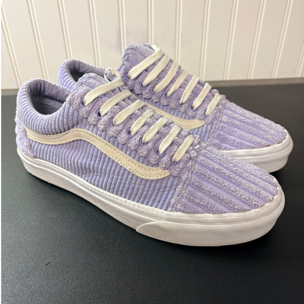 Vans x Anderson .Paak Old Skool Ziti Purple Corduroy Sneakers Mens 9.5 Womens 11